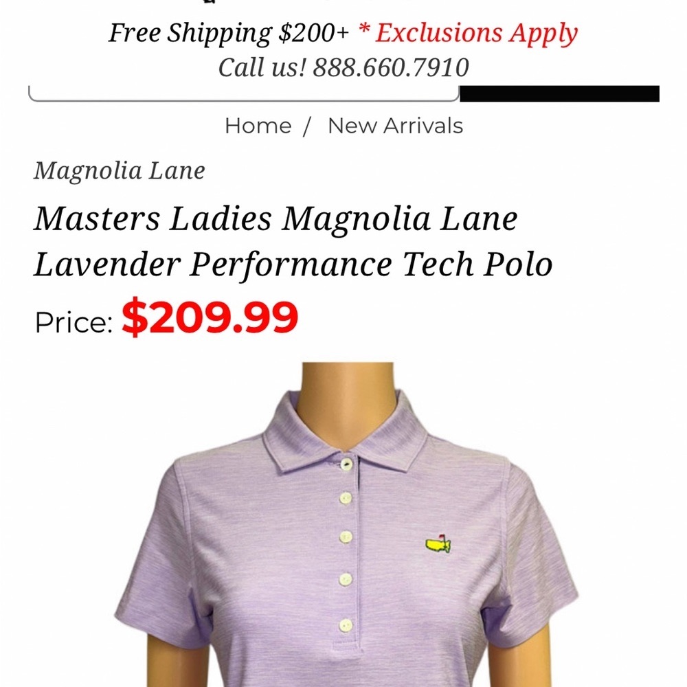 Masters Ladies shirt -2023 Masters
